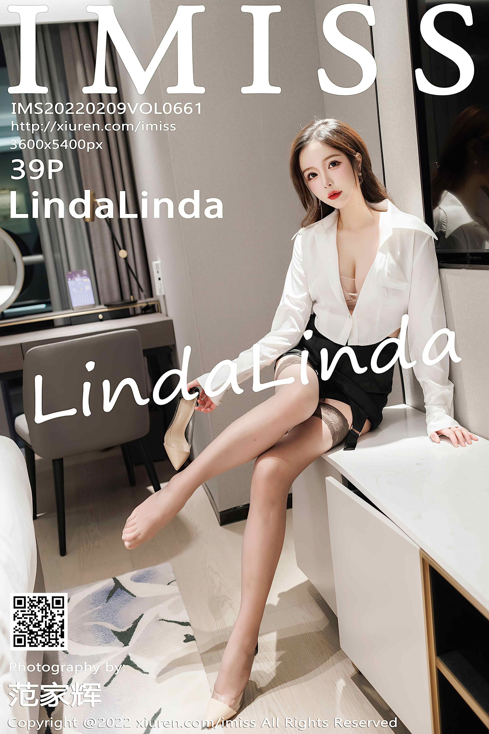 [IMISS爱蜜社] 2022.02.09 VOL.661 LindaLinda 甜美长腿[39P/367M]