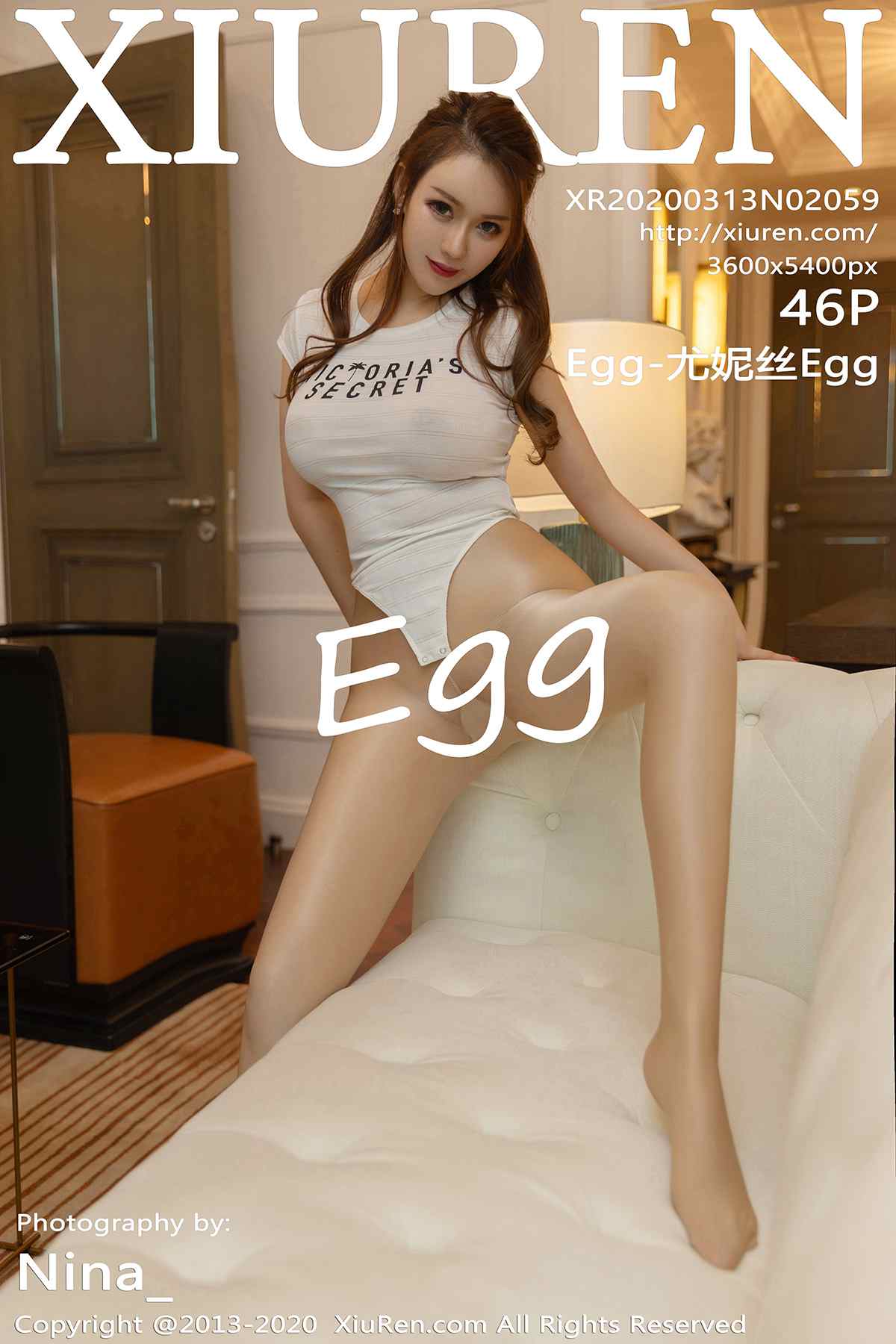 [XiuRen秀人网] 2020.03.13 No.2059 Egg-尤妮丝Egg 巨乳肥臀[46P/168M]