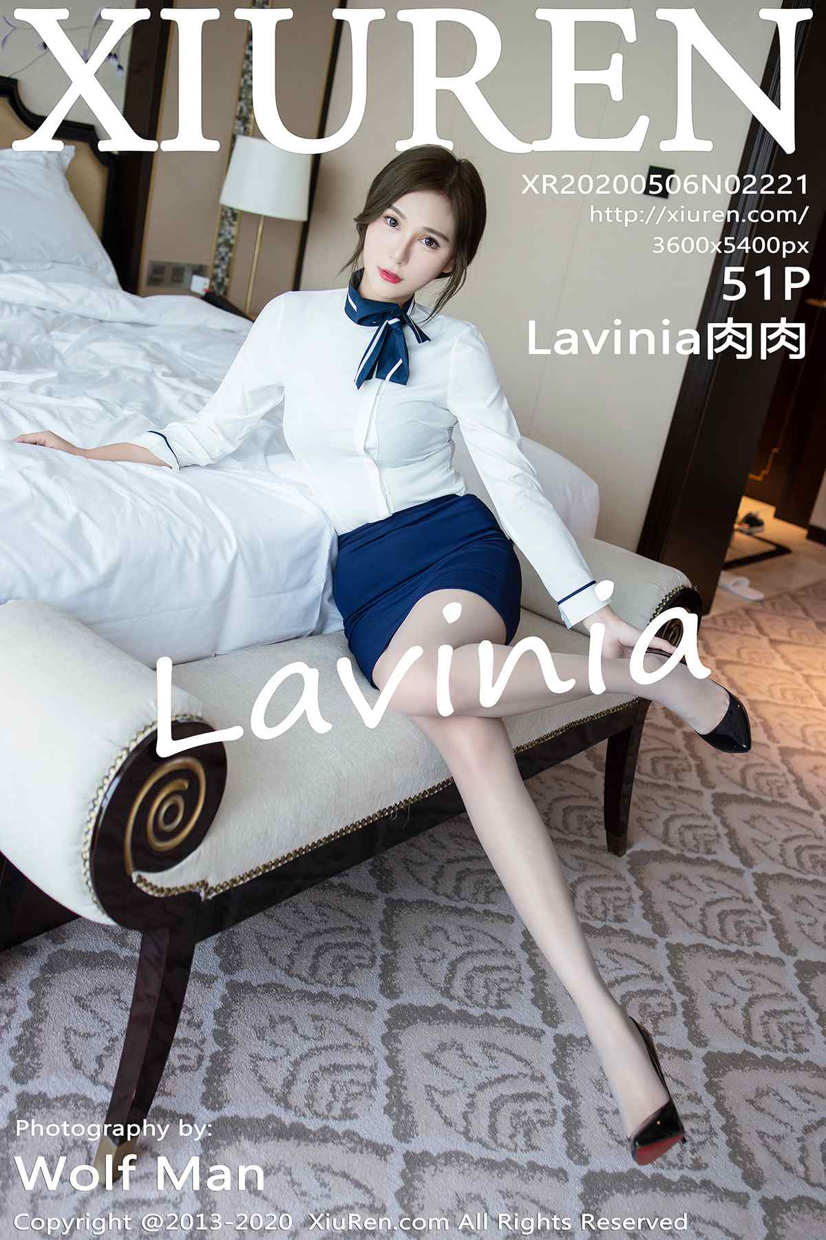 [XiuRen秀人网] 2020.05.06 No.2221 Lavinia肉肉 丝袜 制服[51P/186M]