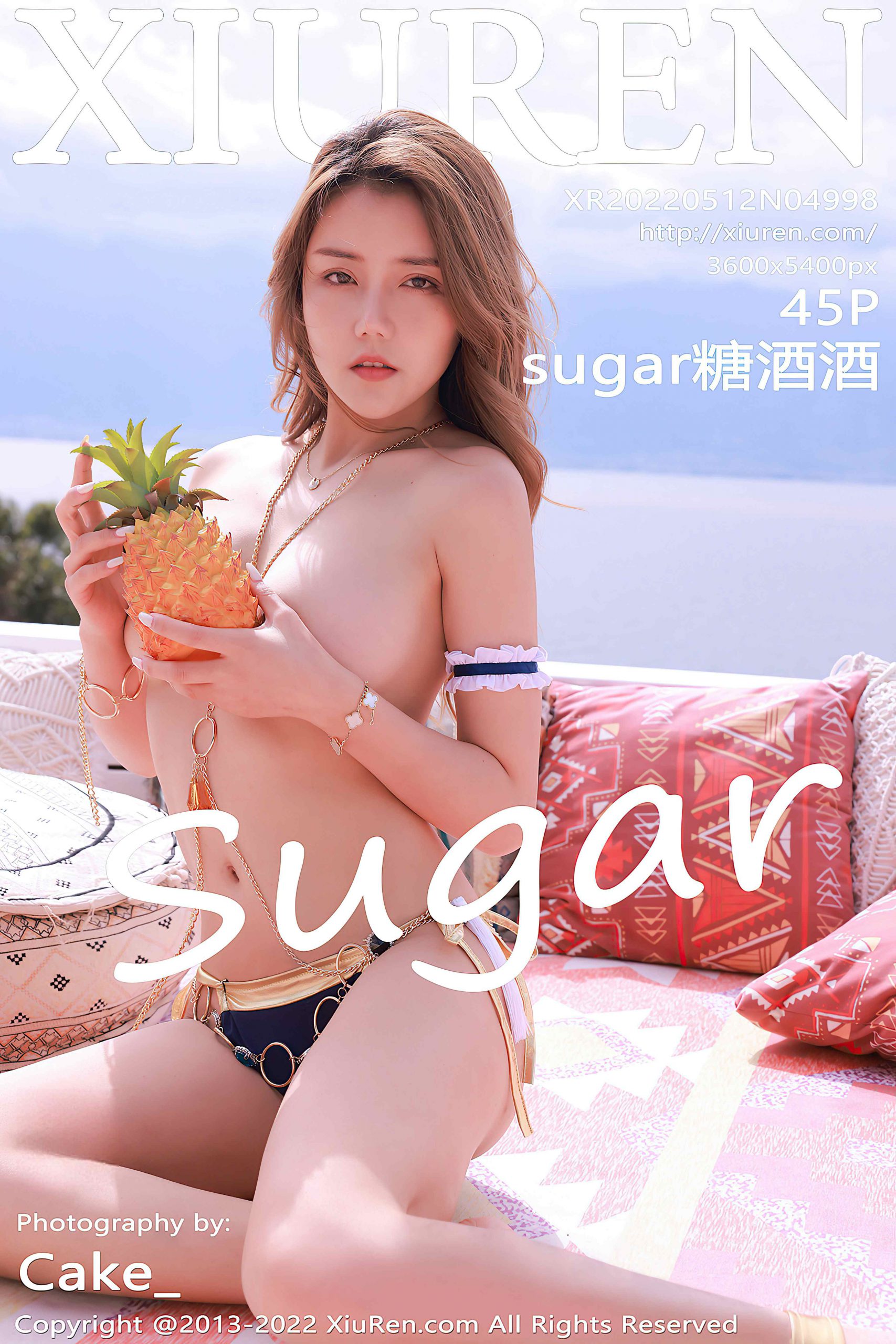 [XiuRen秀人网] 2022.05.12 No.4998 Sugar糖酒酒 比基尼美臀[45P/478M]